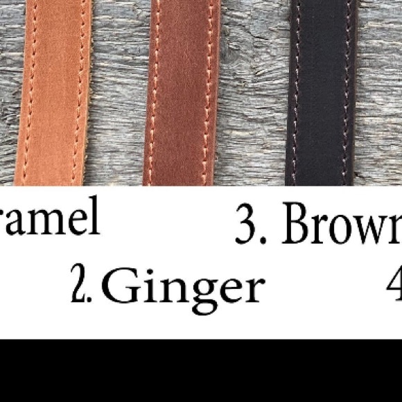 Leather Adjustable Suspenders - Picture 2 of 7